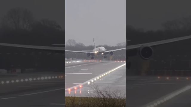 Crosswind at Gatwick