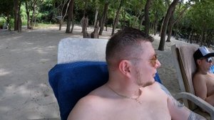 На Ко Лан, Пляж Тиен в декабре 2022