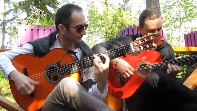 Мастера фламенко Иван Доржиев и Владимир Слободин в гостях на Валааме смотреть онлайн