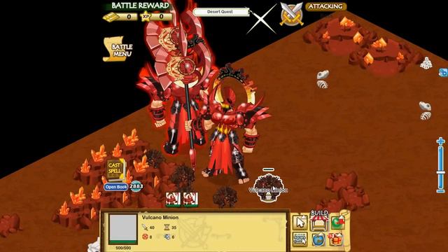 elemental fire god hack attack