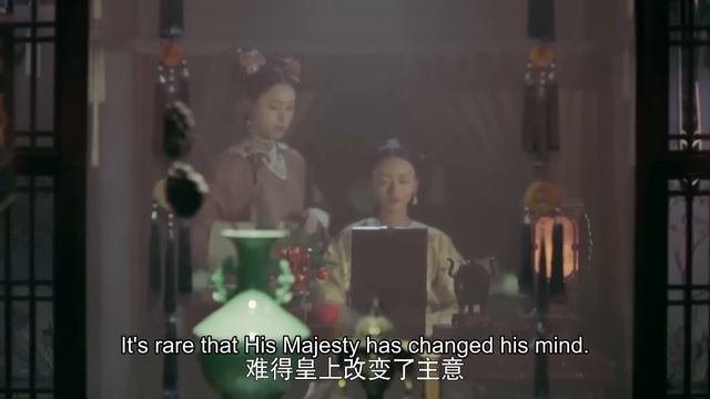 皇上看穿瓔珞的詭計，直接把瓔珞按倒到床上 #中国电视剧