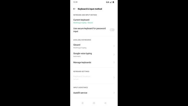 Vivo Y21 Keyboard Setting Changer смотреть онлайн
