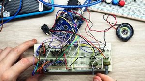 Простые Схемы - Интересный синтезатор на Arduino Piano Synth DIY how to