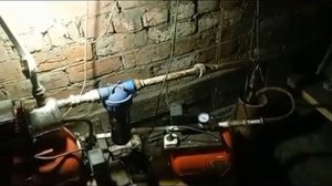 Станция водоснабжения из вибрационного насоса