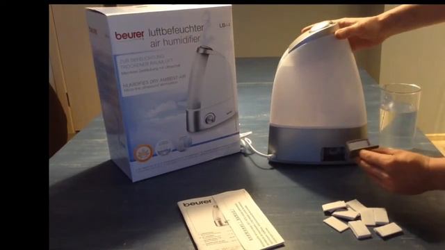 Ультразвуковой увлажнитель воздуха Beurer LB44 смотреть онлайн
