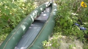 Надувной #каяк Щукарь-340. Видеообзор от клиента
