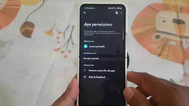 SAMSUNG Galaxy Z Flip 5 Tips: How to allow or deny samsung health from write Exercise data смотреть онлайн