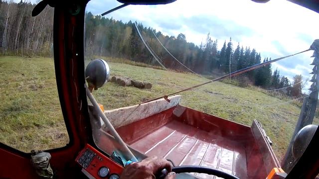 Картофель выкопали убираем сено.Рулонник отработал на отлично. смотреть онлайн