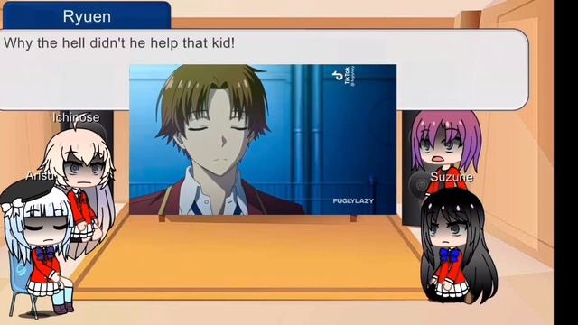 Class room of the elite react to ayanokoji (part 1)