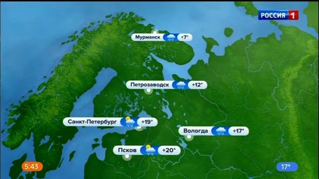 Погода на неделю 14 - 17 июня 2022 года. смотреть онлайн