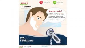 Gillette Fusion ProGlide Social Game - Shave & Win!