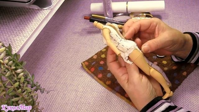 Выкройка для Блайз без хлопот часть 1 | КуколМир