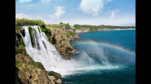 Водопад Нижний Дюден, Анталия, Турция.