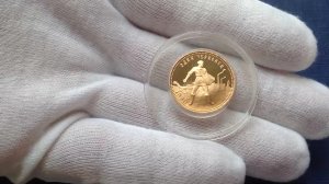 Один червонец , Сеятель 1980 год золото пруф