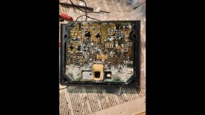 Ремонт блока управления Webasto, после попадания жидкости.