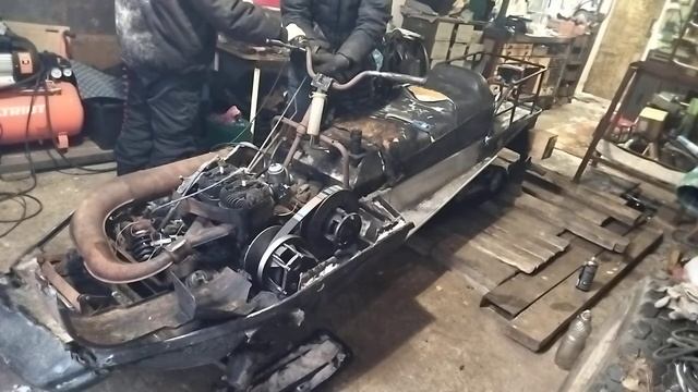 Снегоход Рысь 113 проверяем работу смотреть онлайн