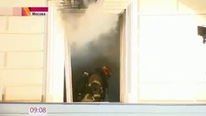 Автолестницы Магирус потушили пожар в консерватории Чайковского на Никитской