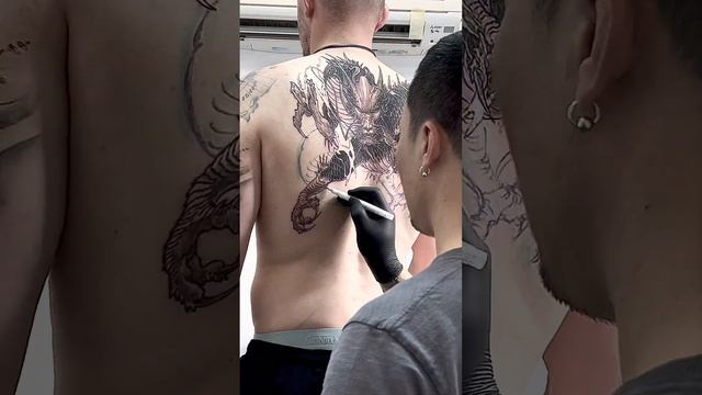 Dragon Tattoo Full Back - Stunning Tattoo Design Ideas For Man 2023