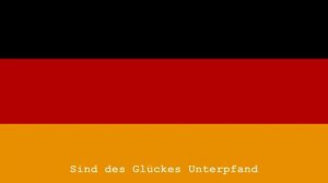 National Anthem of Germany Instrumental with lyrics