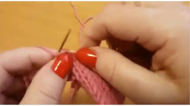 Двойная резинка спицами, два способа /Мастер класс/поворотными рядами и по кругу смотреть онлайн