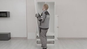 Сборка шкафа из коллекции "Симпл" ШК-03, "Мебелони"