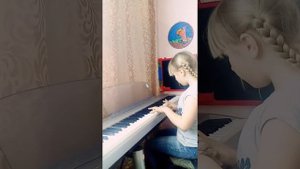 Игра на пианино произведение дождик 1 класс