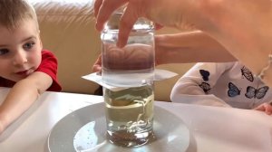ОПЫТ С МАСЛОМ И ВОДОЙ