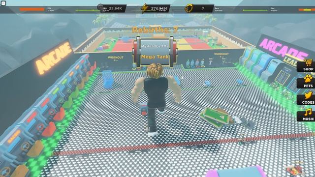 THE BEST WAY TO PREPARE FOR REBIRTH! Strongman Simulator (Roblox) смотреть онлайн