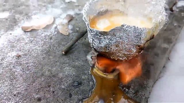 Шок!Приготовили яйцо в фольге на сухом горючем) смотреть онлайн