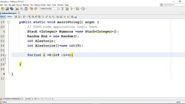 03-10 Aleatorio No repetitivo JAVA смотреть онлайн
