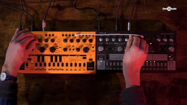 Behringer TD3 & RD6 Jam! | Gear4music Synths & Tech смотреть онлайн