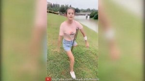 Lovely Amputee Girl Enjoying the Summer #3