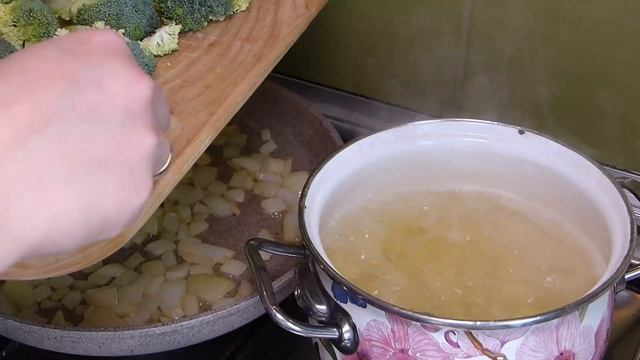 Дети требуют добавку/Нежный крем суп из брокколи