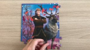 Пазлы Холодное сердце 2 - Волшебное время - собираем пазлы для детей Frozen 2 puzzle for kids