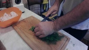Сало перекрученое на мясорубке.