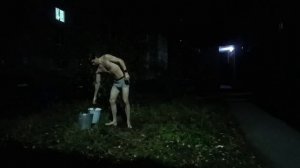 Обливание холодной водой закаливание.