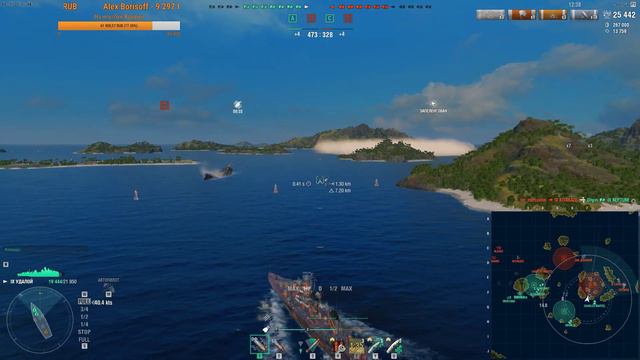 World of warships // Будем щупать дно)))) Часть 1.