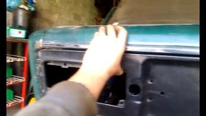 Ремонт кузова ВАЗ 2106. Замена задней панели