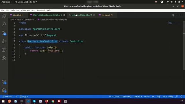 Get user details by using IP address | Get area details using IP address | Laravel Location package