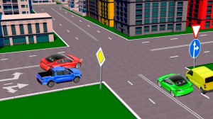 У кого из водителей только одна разрешенная траектория для движения?