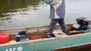 спс мотор весло, тест винтов
