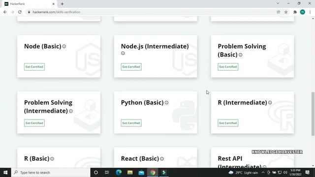 Hacker Rank Free Certification 2022 | Software Developer | Java | Certification | Tamil смотреть онлайн