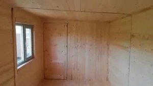 Хозблок для дачи со сборкой на участке 6м
