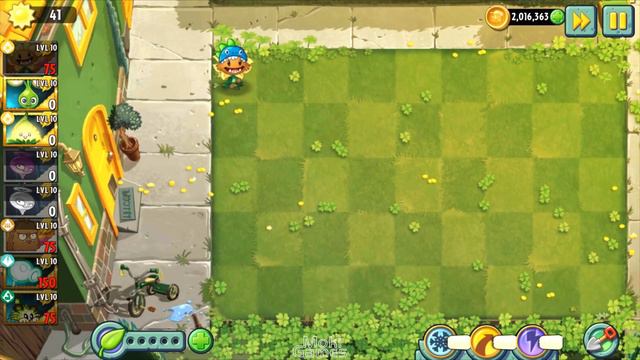 PvZ 2 9.5.1 New Plant Blockoli&Buttercup Gameplay-Team Plant Power Up Vs Team Zombies смотреть онлайн