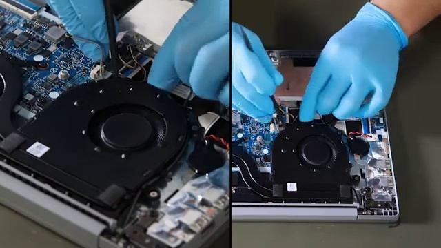 Lenovo ideapad 5 Fan Removal and Replacement смотреть онлайн