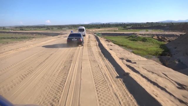 Строительство автодороги "Обход Хабаровска" идет по графику смотреть онлайн