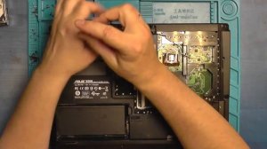 Разборка ноутбука ASUS X50N