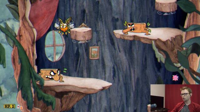 НЕТ ЗДЕСЬ ЛЁГКИХ УРОВНЕЙ - Cuphead #2 смотреть онлайн