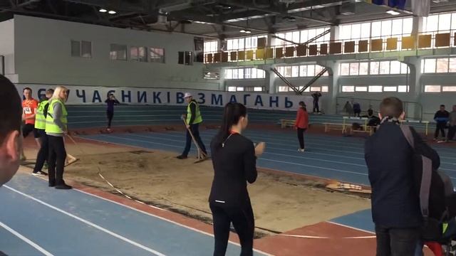 Сергей Никифоров 7.60 (Зимний Кубок Украины в помещении) 60fps смотреть онлайн