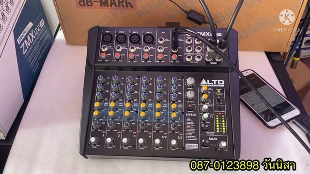 MIXER. ALTO ZMX122fx แกะกล่อง by วันนิสา มิวสิค смотреть онлайн
